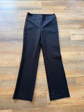Women’s Black Tailored Wide-Leg Trousers